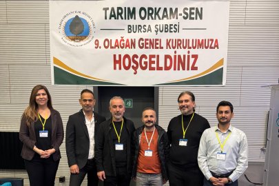 Tarım Orkam-Sen Bursa Şubesi 9. olağan kongresini yaptı