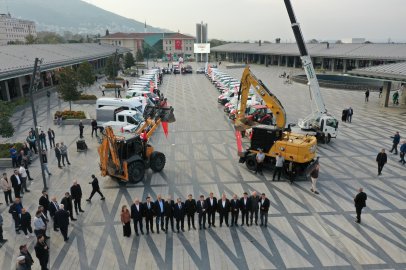 Osmangazi Belediyesi araç filosunu 41 yeni araçla güçlendirdi