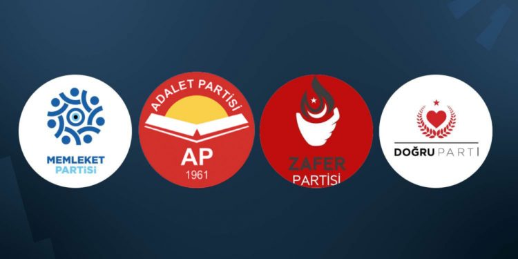 İttifak kuran partilerin logoları