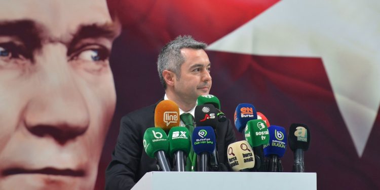 Bursaspor Kulübü Başkanı Ömer Furkan Banaz
