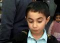 HaberTürk muhabiri ve soru sorduğu çocuğun fotoğrafı