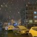 İstanbul şehir merkezine düşen karın fotoğrafı