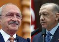 Fotoğraftaki kişiler: Kemal Kılıçdaroğlu ve Erdoğan