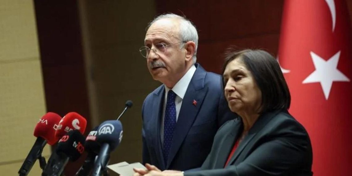 umhurbaşkanı adayı Kemal Kılıçdaroğlu ve eşi Selvi Kılıçdaroğlu