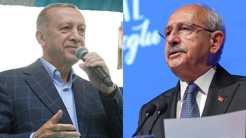 Recep Tayyip Erdoğan ve Kemal Kılıçdaroğlu.